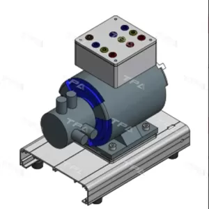 Mô hình cắt bổ động cơ (động cơ ba pha roto dây quấn vận hành được)