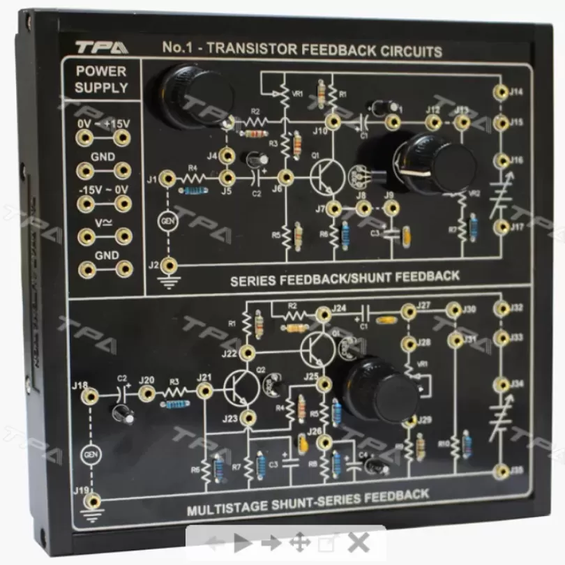 Bộ thí nghiệm khuyếch đại công suất Transistor